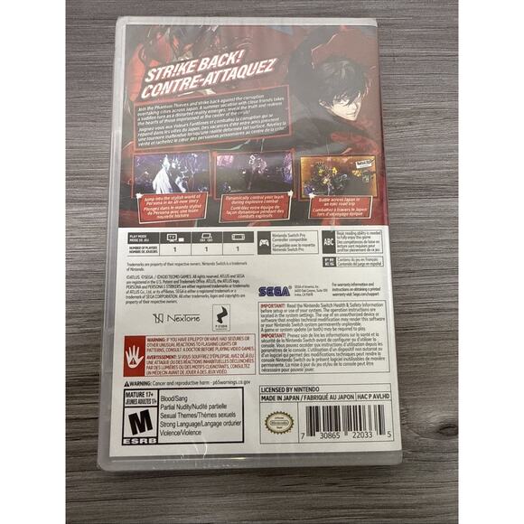 Persona 5 Strikers with Bonus Content (Nintendo‎ Switch) - Picture 5 of 5